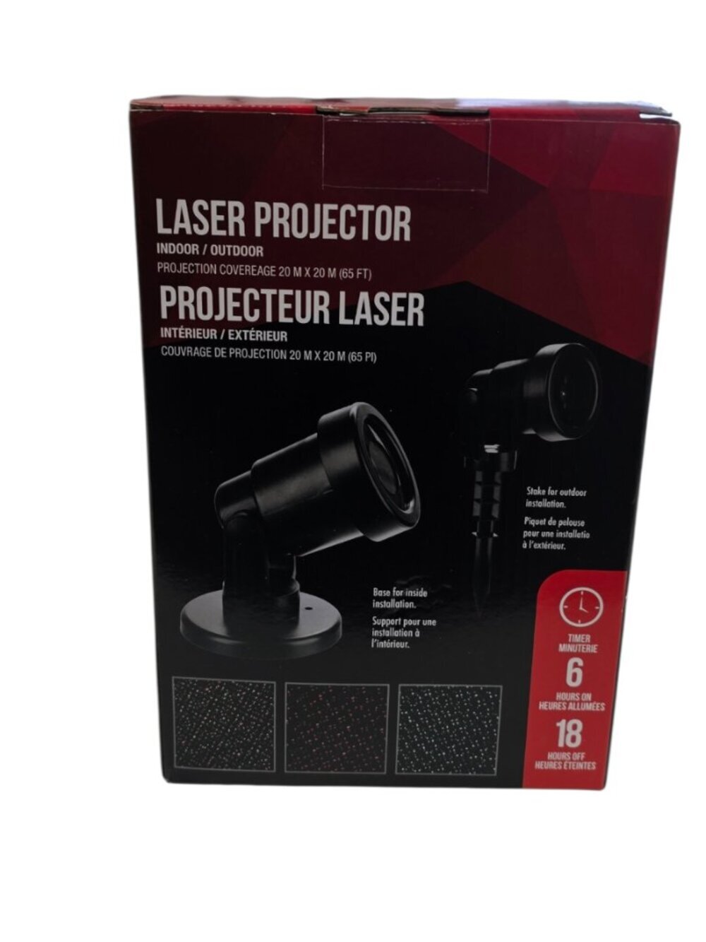 Laser Projector Light, In Ground, Christmas, Effect Lighting